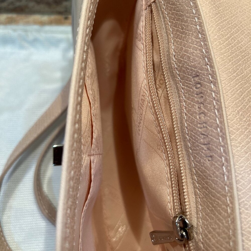 Longchamp Cavalcade Leather Crossbody Bag - Picture 4 of 6